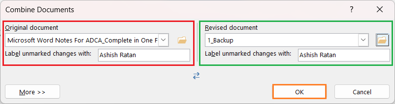 Combine Document