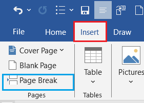 Page Break