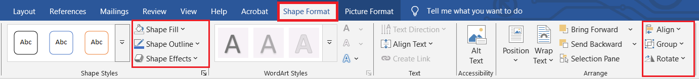 Shape Format